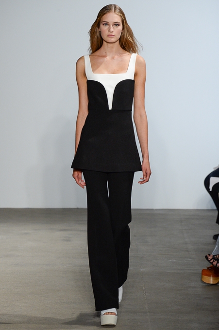 Sanne Vloet for Shows New York S/S 2015 Derek Lam